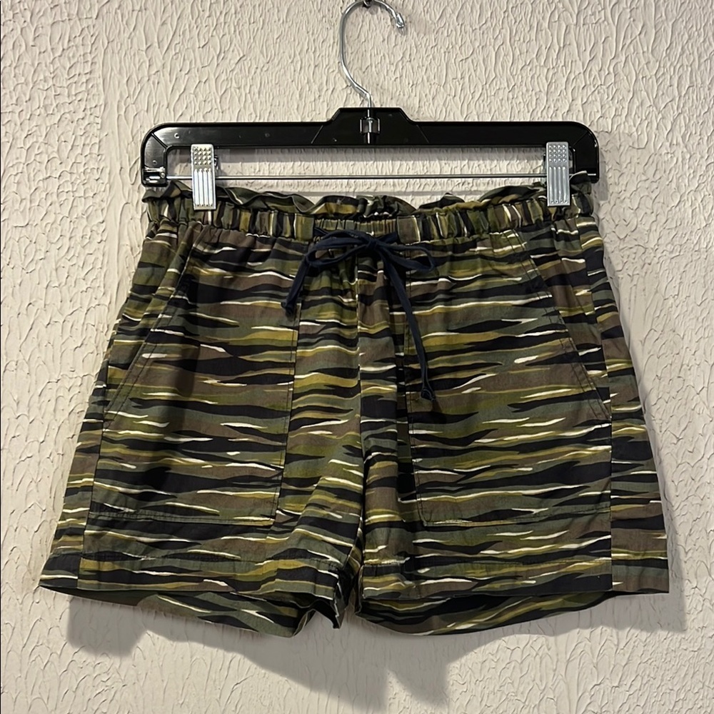 Madewell Camouflage pull on Shorts size XS - Picture 2 of 8